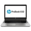 Hewlett Packard A1 Refurbished HP ProBook 650 Core i3-4000M 4GB 500GB 15.6&quot; HD LED Window 7 pro DVDSM  Laptop  - Grey / Black