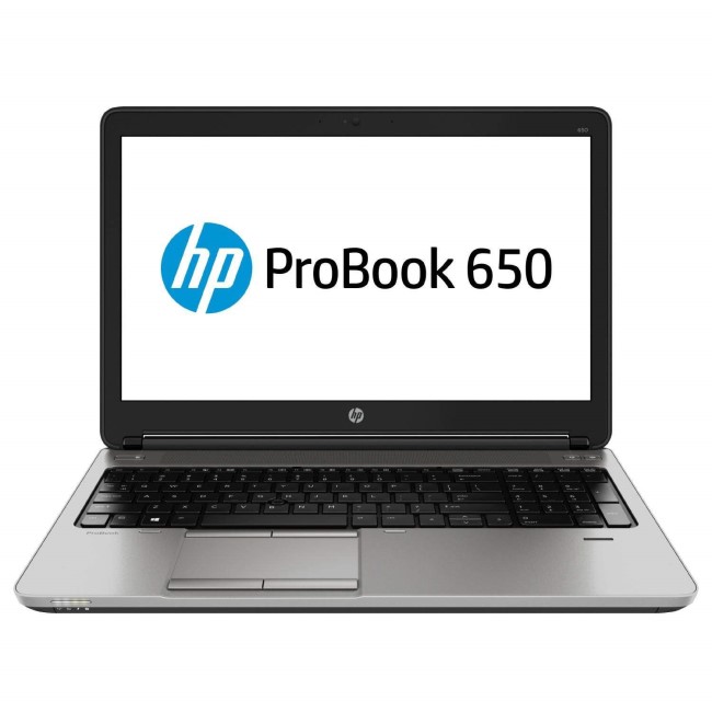 Hewlett Packard A1 Refurbished HP ProBook 650 Core i3-4000M 4GB 500GB 15.6" HD LED Window 7 pro DVDSM  Laptop  - Grey / Black