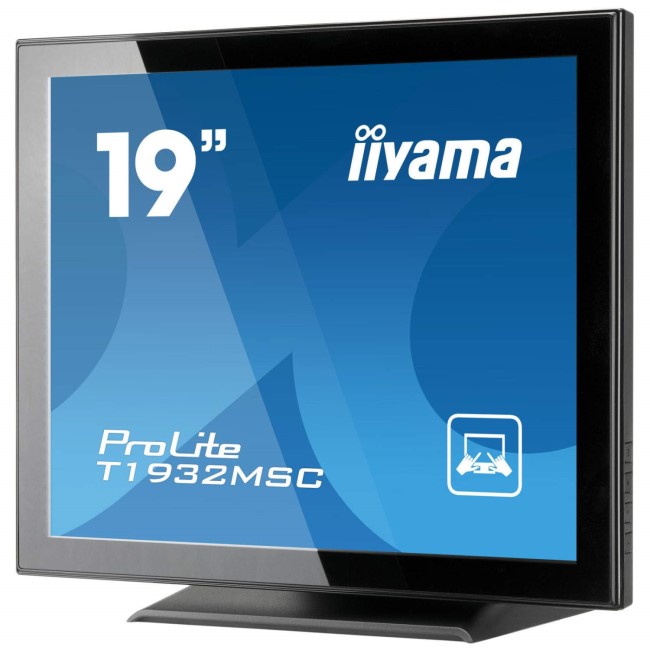 Iiyama T1932MSC-B 19" LED Touchscreen 1920x1080 VGA DVI USB Speakers Black Monitor