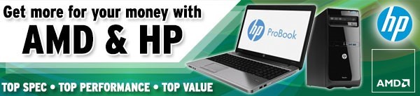 Get More For Your Money with AMD and HP