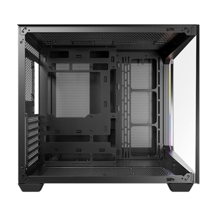 Antec C5 Dual Chamber ATX/Micro-ATX/Mini-ITX Gaming Case Black no Fans included