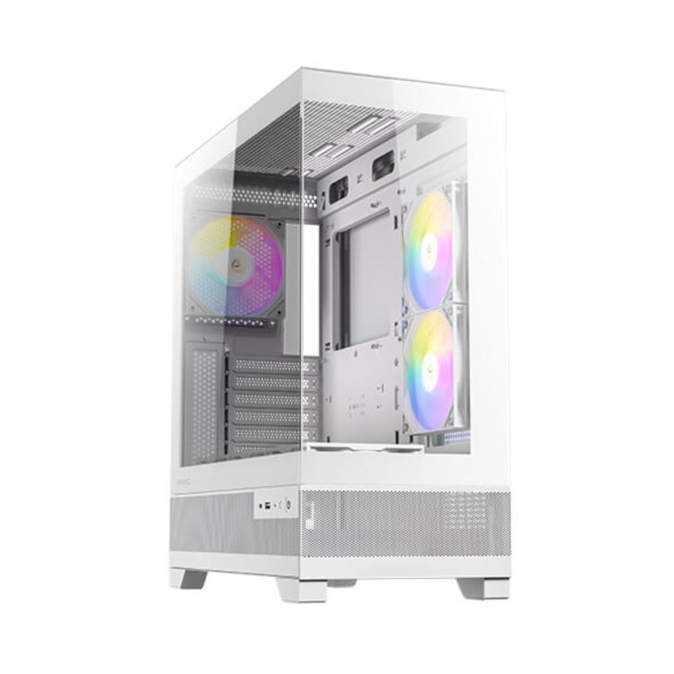 Antec CX700 RGB Elite Tempered Glass Mid-Tower Gaming Case White