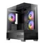 Antec CX500M RGB Micro Tower Gaming PC Case Black
