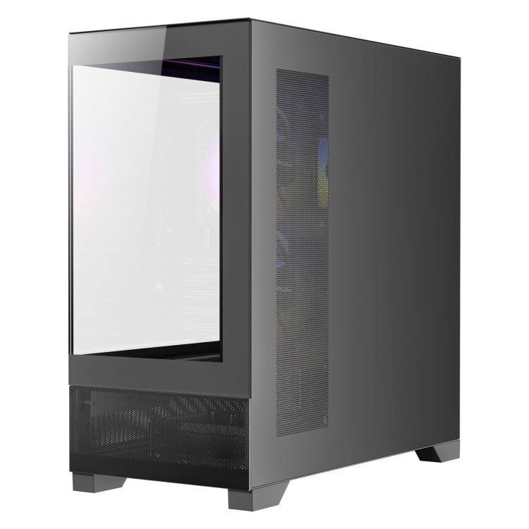 Antec CX500M RGB Micro Tower Gaming PC Case Black