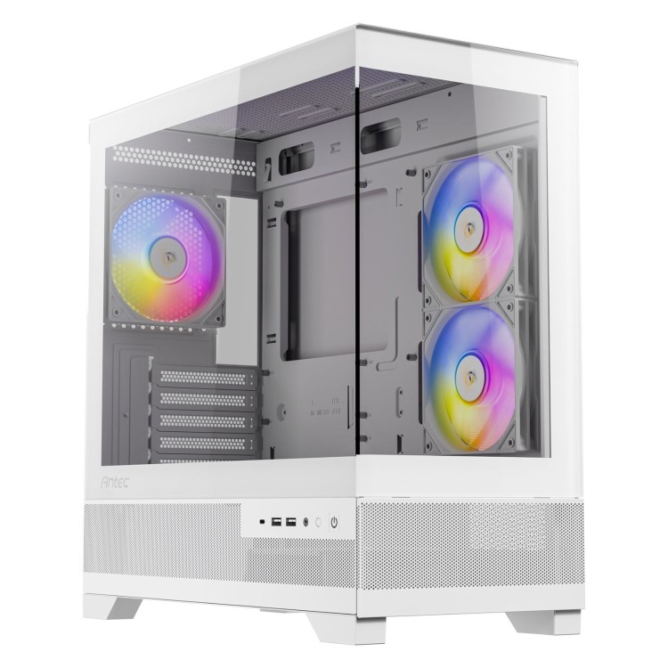 Antec CX500M RGB Gaming PC Case White