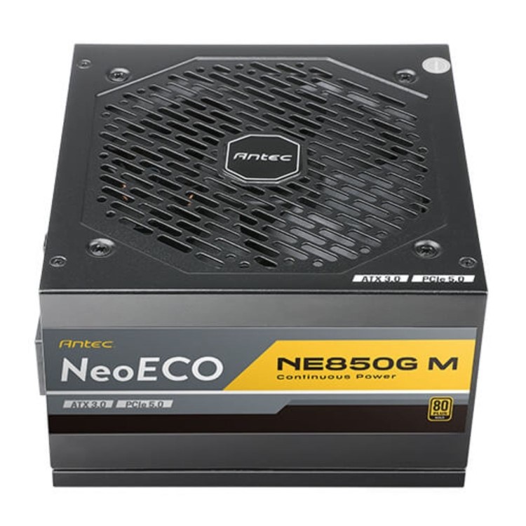 Antec NE850G M 850W 80+ Gold Fully Modular PCIe 5 ATX3.0 Power Supply