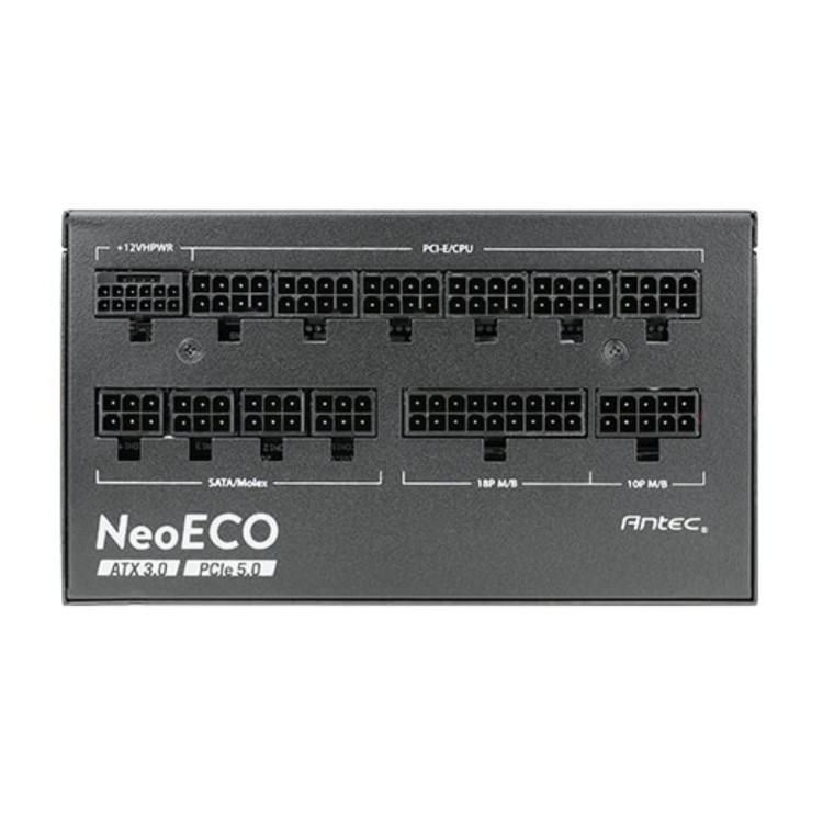 Antec NE850G M 850W 80+ Gold Fully Modular PCIe 5 ATX3.0 Power Supply