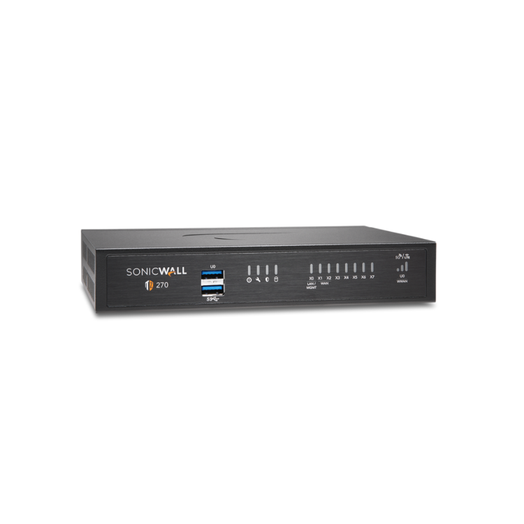 SonicWall TZ270 Gen 7 Firewall Appliance w/ 1-Year Essential Protection Security Suite (02-SSC-6841)