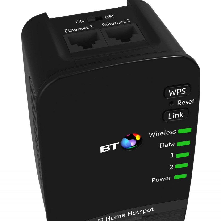BT Wi Fi Home Hotspot 500 Add on Powerline Adapter On Servers Direct