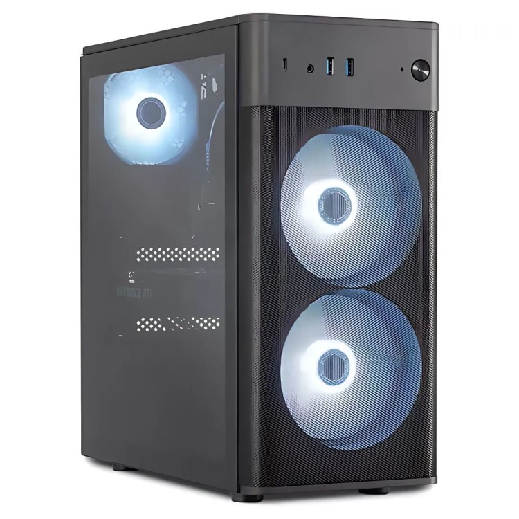 Refurbished Medion Erazer Recon E45 AMD Ryzen 5 5500 16GB RAM 1TB SSD GeForce RTX 3050 Windows 11 Home Gaming Desktop PC
