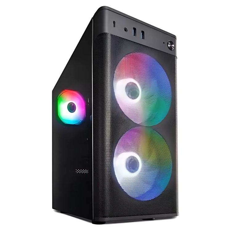 Refurbished Medion Erazer Recon E45 AMD Ryzen 5 5500 16GB RAM 1TB SSD GeForce RTX 3050 Windows 11 Home Gaming Desktop PC