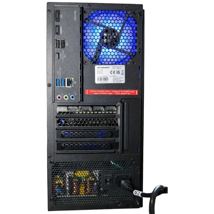 Refurbished Medion ERAZER Recon E45 AMD Ryzen 5-5500 16GB RAM 1TB SSD RTX 5060 Windows 11 Gaming PC