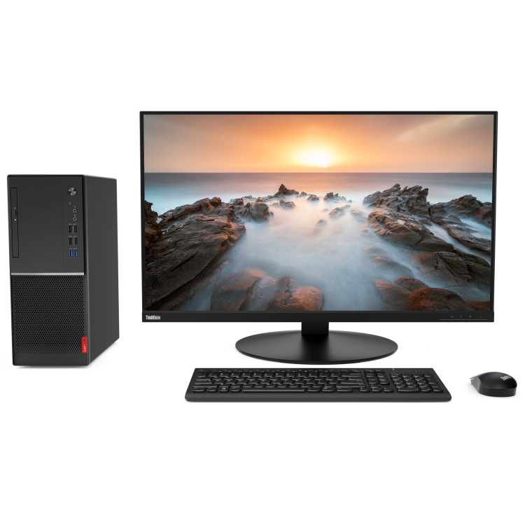Lenovo V530-15ICB Tower Core i5-9400 8GB 256GB SSD Windows 10 Pro Desktop PC