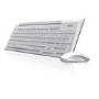 Rapoo 8200P 5GHz Wireless Desktop Combo Set White UK Layout