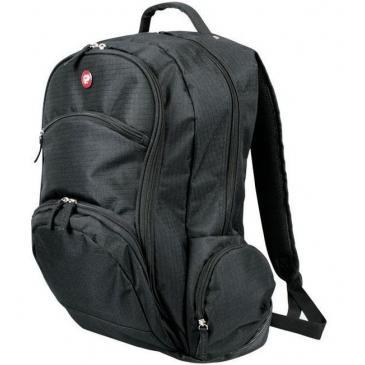 Port Designs 17"-18" Aspen Laptop Backpack with Rain Cover - Black