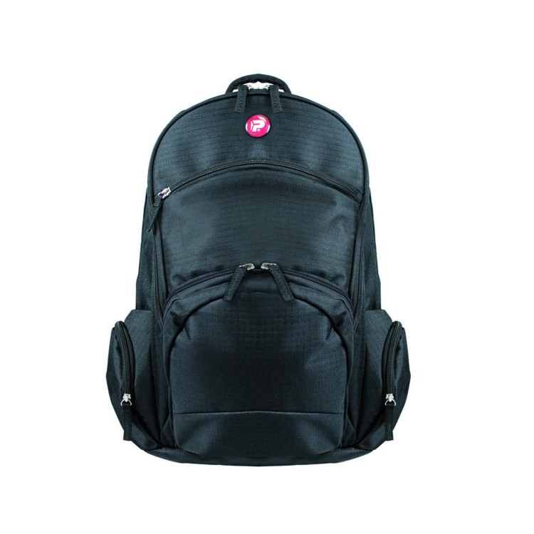 Port Designs 17"-18" Aspen Laptop Backpack with Rain Cover - Black