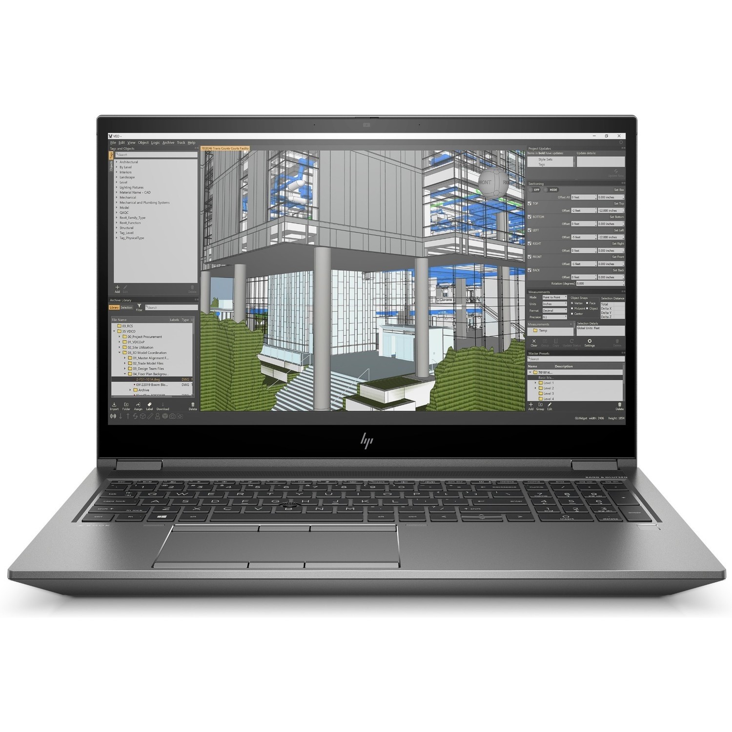 HP ZBook Fury 15 G7 Core i7-10750H 16GB 256GB SSD 15.6 Inch FHD 