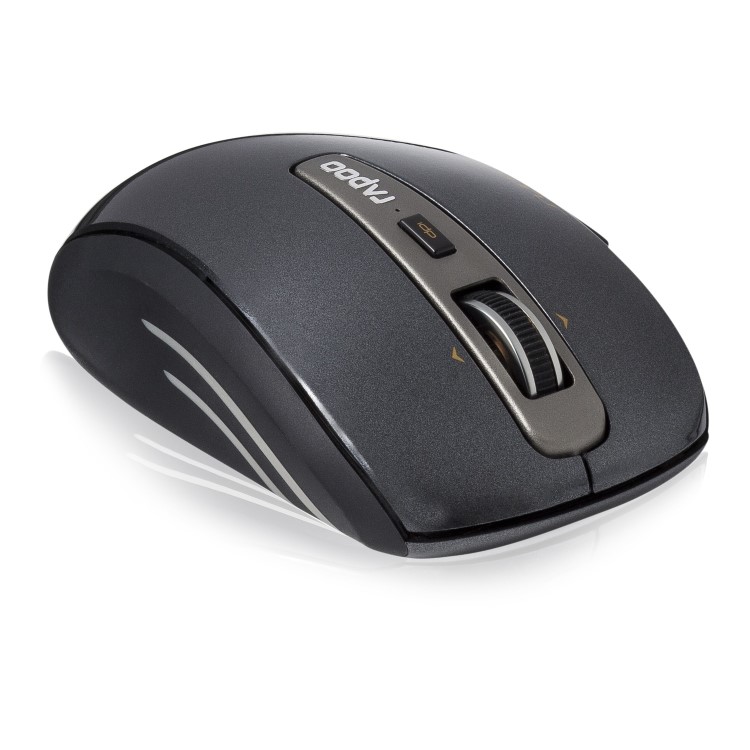 Rapoo 3920P Wireless Laser  Mini Mouse in Black