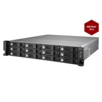 QNAP TS-1253U 72TB 12 x 6TB WD RED PRO HDD