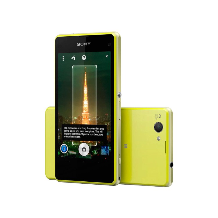 Sony Xperia Z1 Compact Lime Sim Free Mobile Phone