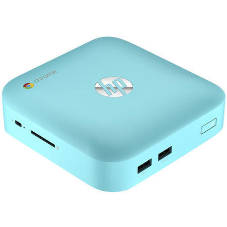 A1 Refurbished HP Chromebox Turquoise Intel Celeron 2955U 4GB 16GB Chrome OS 