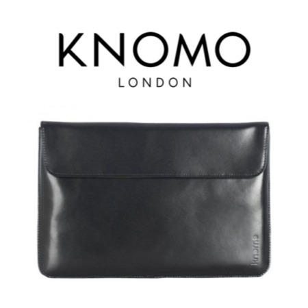 Knomo 13 inch Leather MacBook Air Envelope - 14-070-BLK