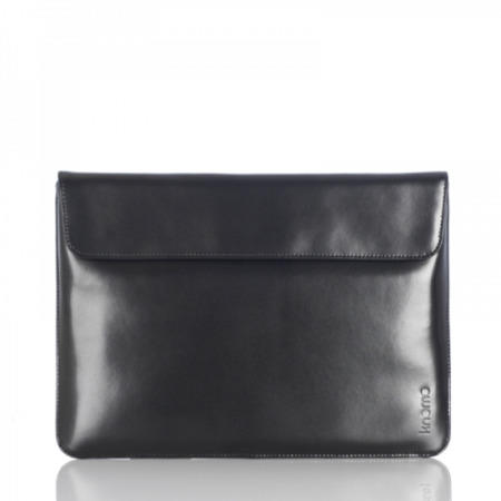 Knomo 13 inch Leather MacBook Air Envelope - 14-070-BLK