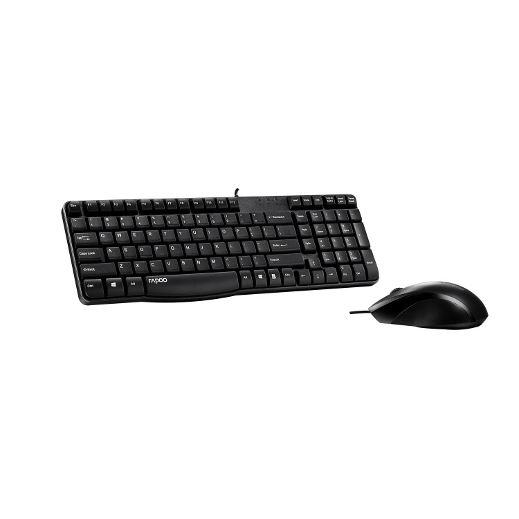 Rapoo N1850 Wired USB Keyboard and Mouse 