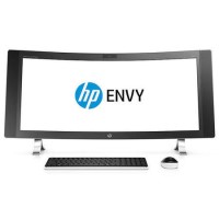 Refurbished Grade A1 HP ENVY Curved 34-a090na Intel Quad-Core i7-6700T 8GB new DDR4 128GB SSD + 1TB 34" Windows 10 White  All-In-One