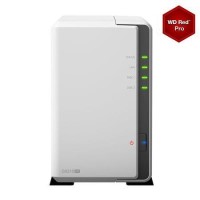 Synology DS216SE 2TB 2 x 1TB WD RED HDD