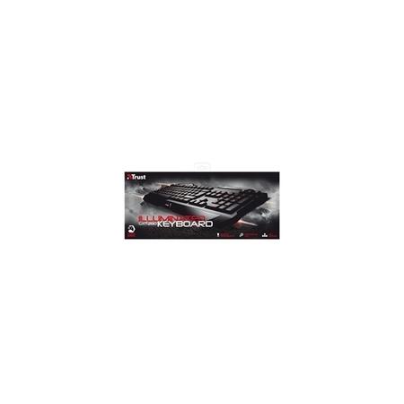 Trust 18912 GXT 280 LED Illuminated Gaming Keyboard