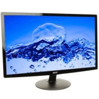 Refurbished Acer S240HL LED DVI HDMI Full HD 24 Inch Monitor in Black