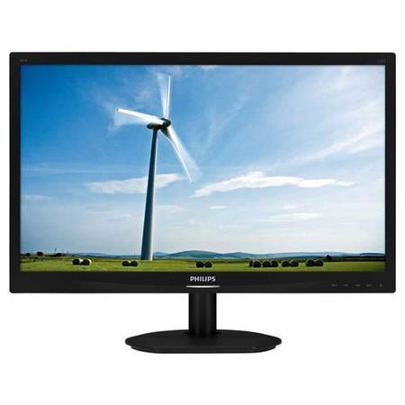 Philips 241S4 24" LED Monitor 1920x1080 VGA DVI Black Monitor