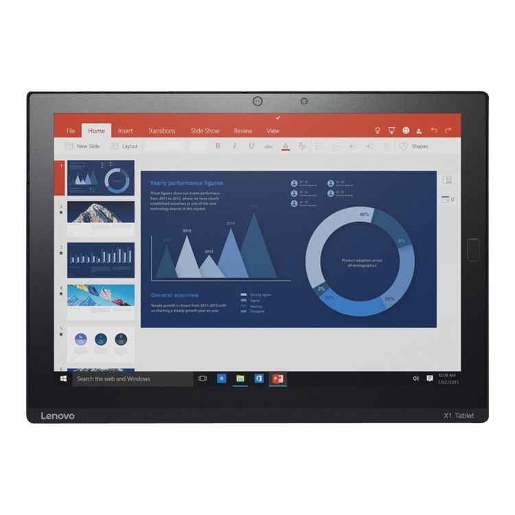 Lenovo ThinkPad x1 Intel Core M7-6Y75 8GB 256GB SSD 12 Inch windows 10 Professional Touchscreen Convertible Laptop