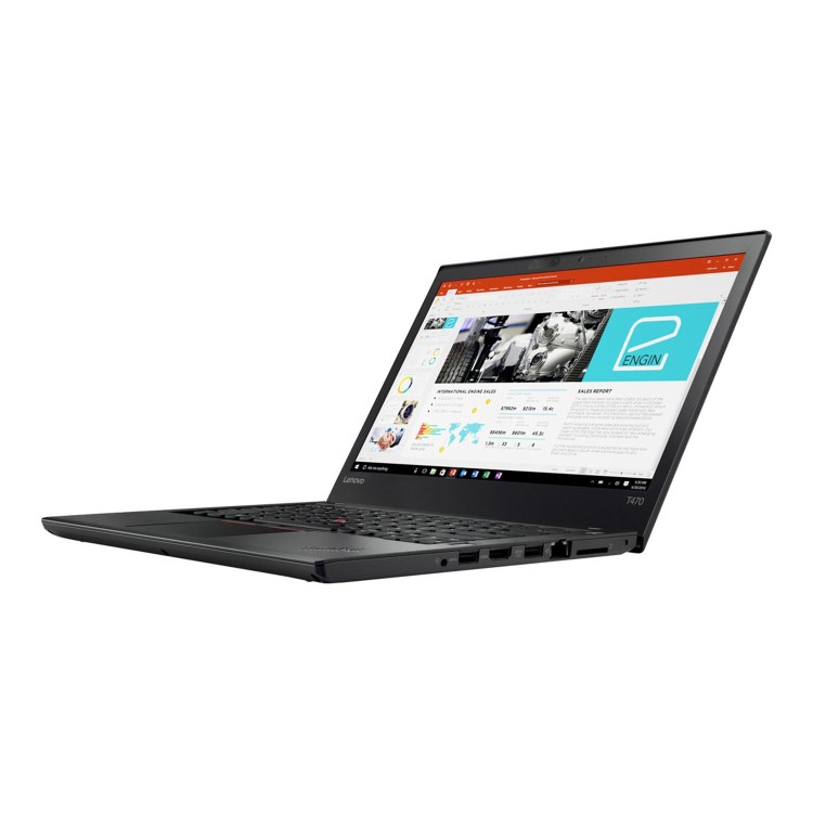 Lenovo ThinkPad T470 Core i5-7200U 8GB 256GB SSD 14 Inch Windows 10 Pro Laptop