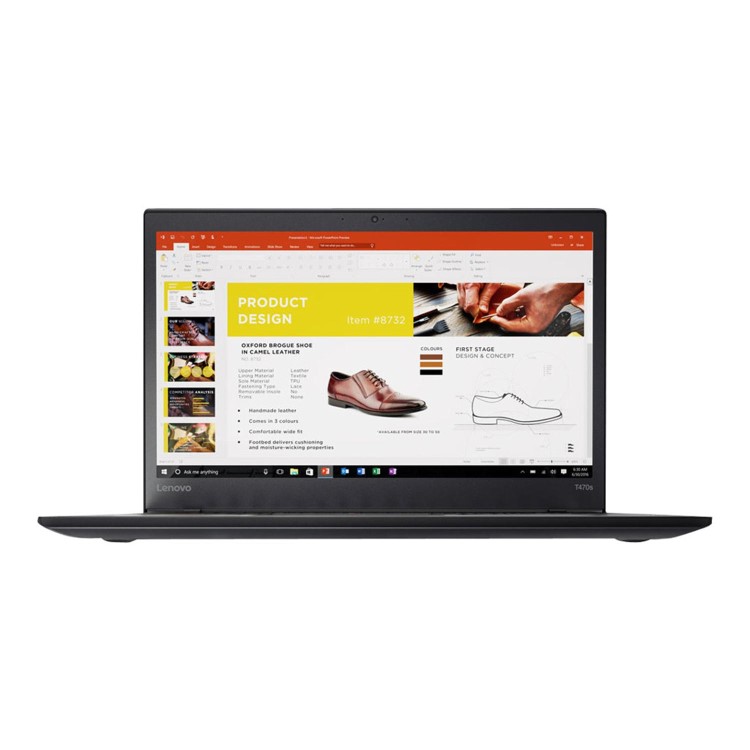 Lenovo ThinkPad T470S Core i7-7500U 8GB 256GB SSD 14 Inch Windows 10 Professional Laptop