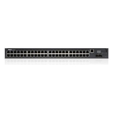 Dell Networking N2048P L2 POE+ 48x 1GbE + 2x 10GbE SFP+ fixed ports Stacking IO to PSU air AC/Lifetime Limited Hardware warranty
