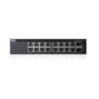 Dell Networking X1018 Smart Web Managed Switch 16x 1GbE and 2x 1GbE SFP ports/X1018X1018P Lifetime Limited Hardware warranty - Minimum warranty