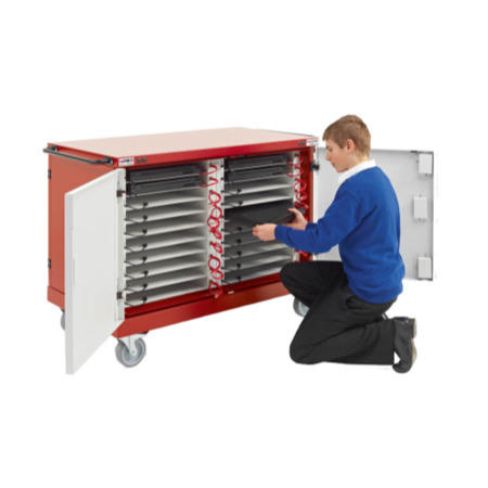 LapSafe Midi Mentor SmartLine Netbook 20 Notebook Charging Trolley
