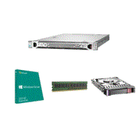 HP Proliant DL320e Gen8 Rack Server Bundle with 12GB RAM and 1TB data on RAID 1