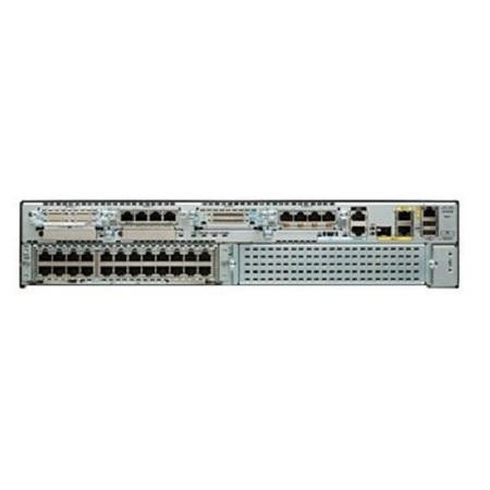 Cisco 2921 Integrated Services 2U Router - Cisco IOS IP Base - Ethernet Fast Ethernet Gigabit Ethernet