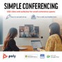 Poly Studio R30 4K USB Video Bar Confrence System