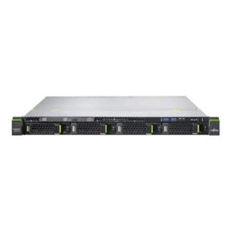 Fujitsu RX100 S8 E3-1220v3 1x8GB 2x1TB DVD-RW RACK SERVER 1Yr Wty
