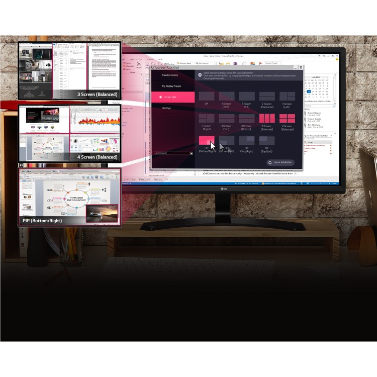 LG 24" 24MP58VQ-P IPS Full HD Monitor