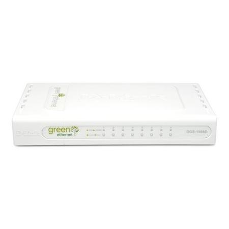 D-Link 8 Port Unmanaged Gigabit Copper Switch