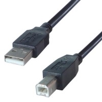 3M USB 2.0 Universal Serial Bus Cable - Black 3M USB 2.0 Universal Serial Bus Cable - Black