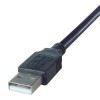 2M USB A Cable - Black