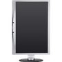 Philips 240P4QPYES/00 24" LED IPS Monitor - Silver - 1920x1200 VGA DVI Display Port Height Adjust Speakers Monitor