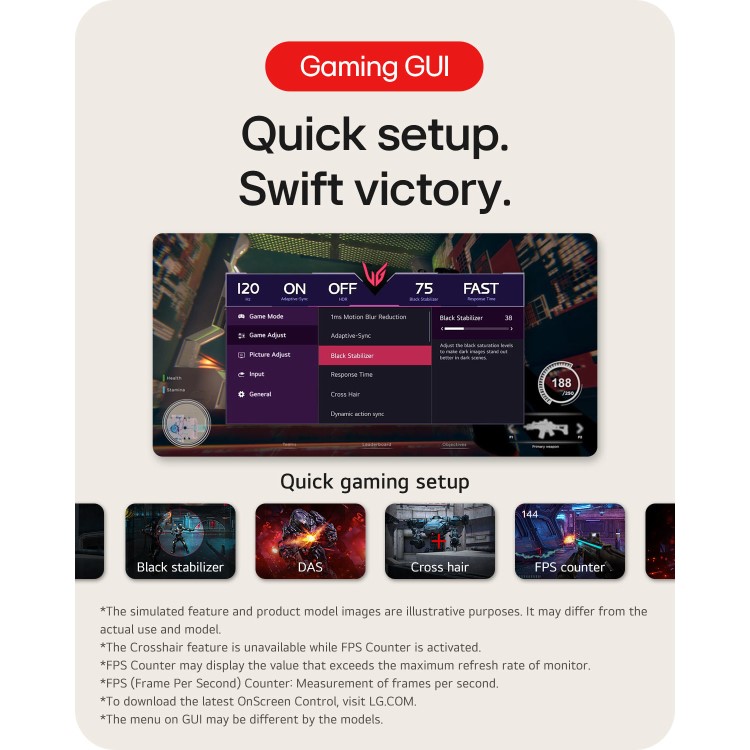 LG UltraGear 27GQ50F 27" Full HD FreeSync Gaming Monitor