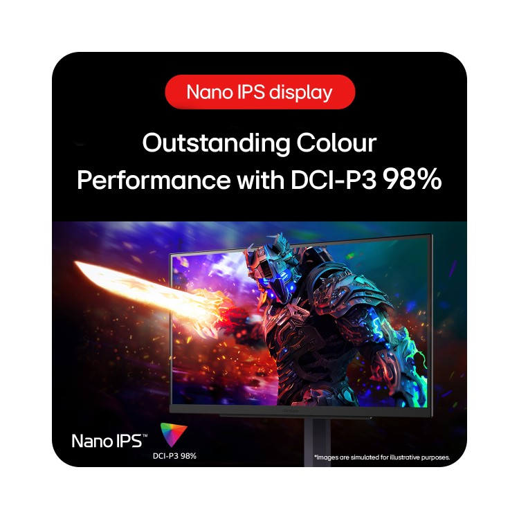 Refurbished LG UltraGear 27GS85Q 27" IPS QHD 180Hz 1ms Gaming Monitor